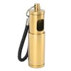 Portable Pocket Ashtray with Keychain Lanyard Retractable Circular Aluminium Alloy
