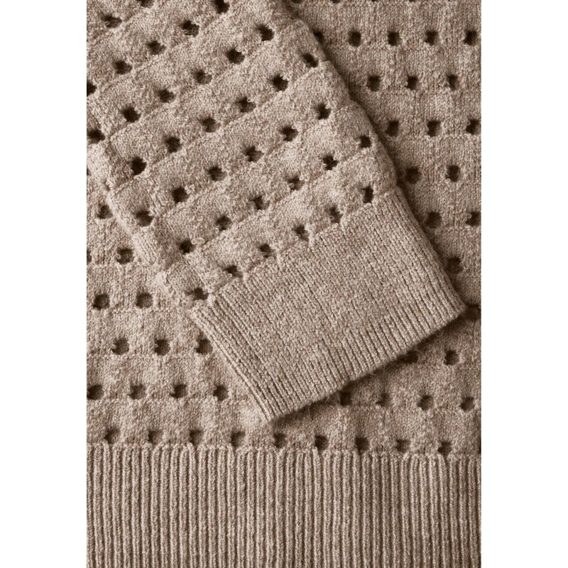 Street One Women's Textured Jumper, Honey Sand Mel., 38