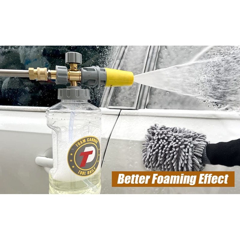 Tool Daily Foam Cannon, Adjustable Foam Blaster, Snow Foam Lance