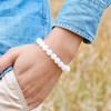 SIMPLÍ BASIC Natural Moonstone Healing Bracelet – 8mm Gemstone Beads
