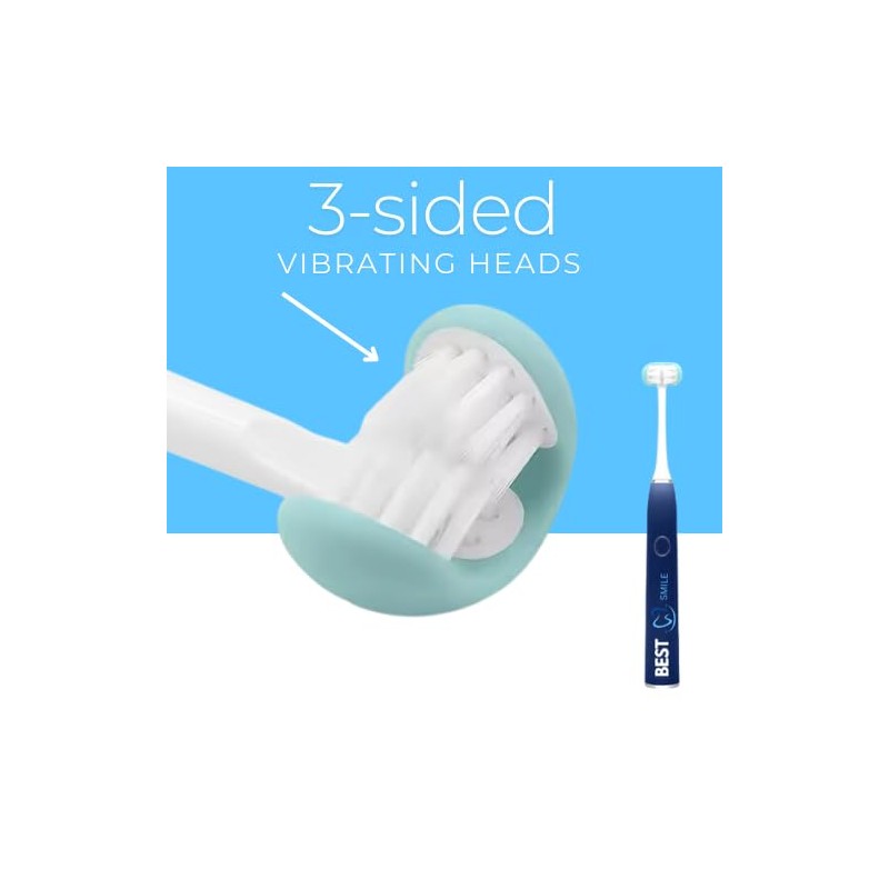 Best Smile 3-Sided Replacement Heads