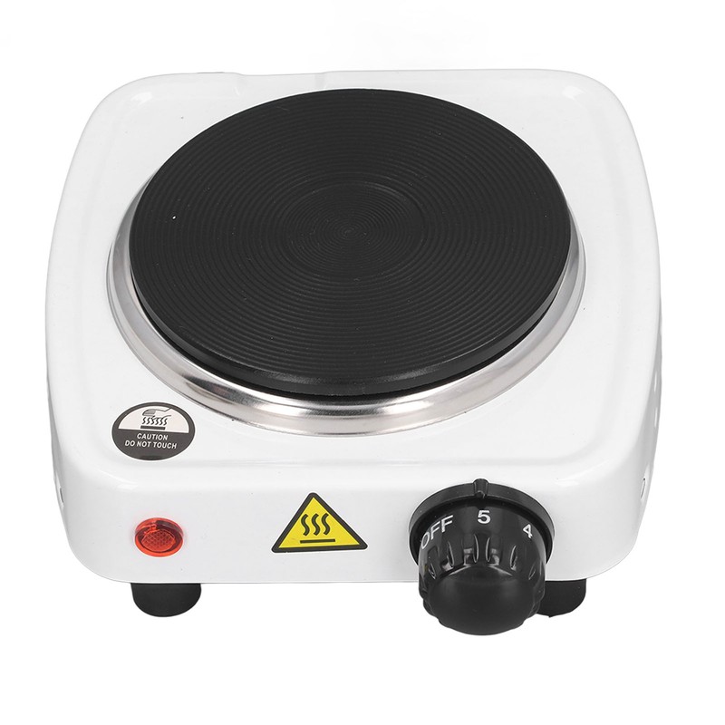 Mini Electric Stove 500W Multifunctional Adjustable Temperature Small Hot Plate
