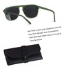 ANDWOOD Square Aviator Sunglasses Polarized Mens Womens UV Protection Sun