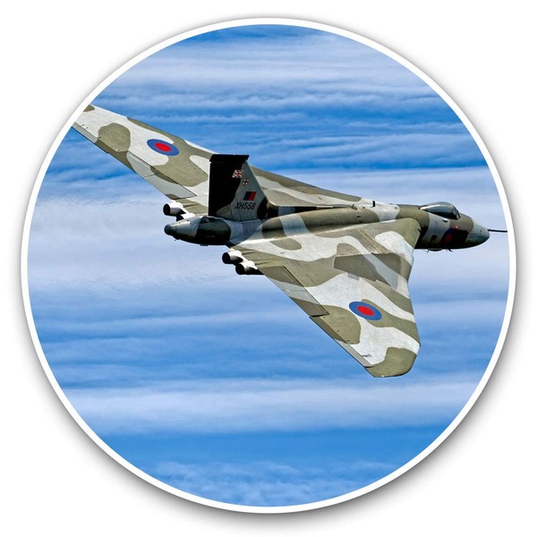 Vinyl Stickers (Set of 2) 7.5cm - Avro Vulcan B2