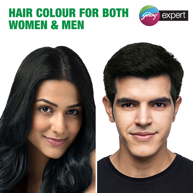 Godrej Expert Rich Crème Hair Colour Shade - Pack of