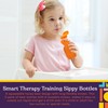 Special Supplies Honey Bear Straw Cup Long Straws, Squeezable Therapy