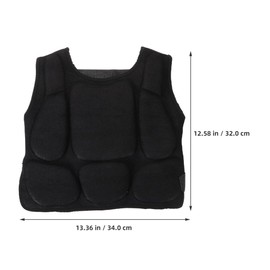 SUPVOX Youth Chest Protector for Multisport Use Dirt Bike Snowboarding Taekwondo and Karate for Boy Girl Lightweight and Breathable Design with Ventilation