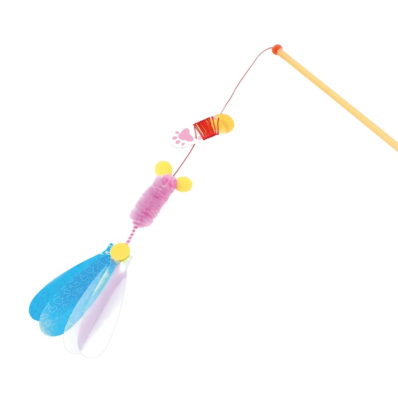 Set of 3 Hanging Cat Toys (Dragonfly, Sarina and Rouse)