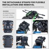 ARMOURAIN Motorcycle Rear Rack Bag 8L Bicycle Dry Bags Motorcycle