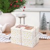 Ocmoiy Ocmoiy 12 PCS Christmas Cookie Boxes for Gift Giving,