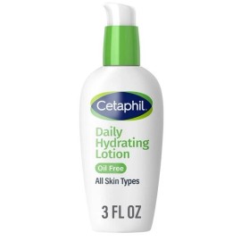 Cetaphil Daily Hydrating Lotion for Face, With Hyaluronic Acid, 3 fl oz, Lasting
