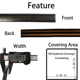 Synthetic Wicker Repair Material, Rattan Furniture Fix Kit Brown Flat Plastic Weaving Material for housing Furniture and Garden Chair Basket Patio Conversation Furtinue-1 Pounds (Gradiant Coffe)