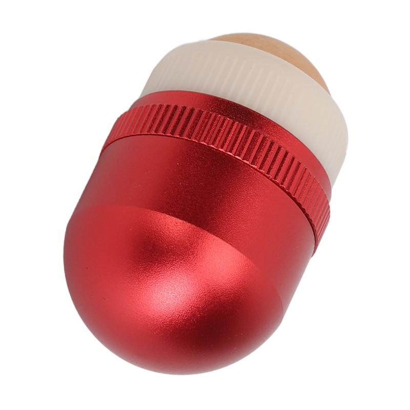 Egg Shape Volcanic Face Roller Reusable Aluminum Alloy Shell Oil
