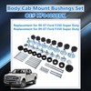 Weonefit KF04058BK Body Cab Mount Bushings Set Replacement for 1999-2007