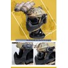 FMA タクティカルヘルメット保護マスク 折りたたみハーフシールマスク