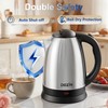 DEZIN Electric Kettle Upgraded, BPA Free 2L Stainless Steel Tea