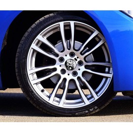 Skino Eu Sticker Car Sticker for Hub Caps Hub Caps Hub Cover Wheel Sticker 55 mm Yin Yang Skull Silver A 8255