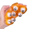 Massage Roller Massager Stick Rod Acupressure Massage Beads ball green 5ea