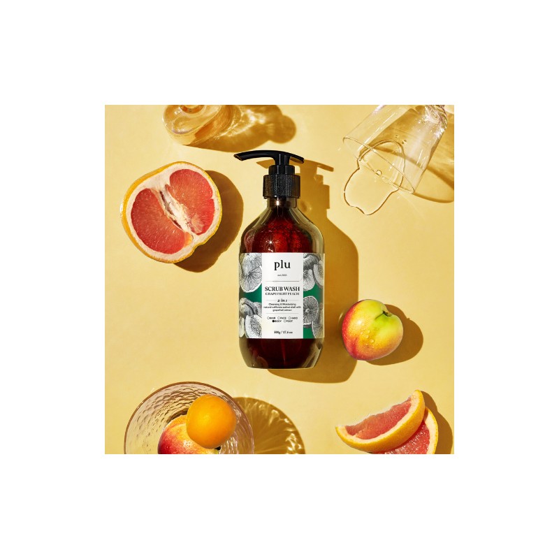 plu [plu]Scrub Wash #Grapefruit Peach