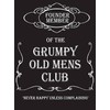 Fridge Magnet - Grumpy Old Men's Club