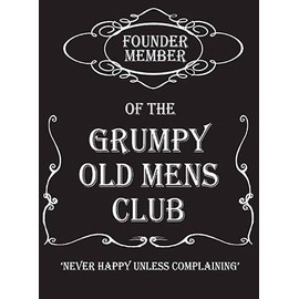 Fridge Magnet - Grumpy Old Men's Club