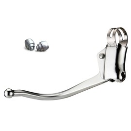 senqi Bicycle ho-nhandoruba-bure-kireba- Fixed Gear Left and Right Set 22.2 mm-23.8 mm 2 Colors , silver