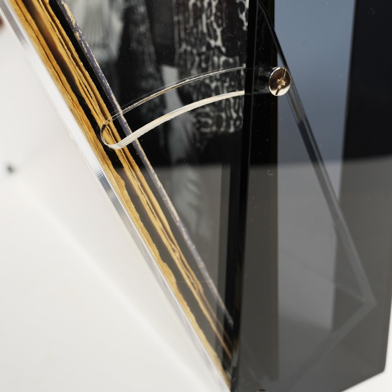 Acrylic Vinyl Record Wall Storage Display Box – Clear Front-Opening