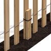 Greenes Fence Cedar Wood Garden Picket Fence 16" H x
