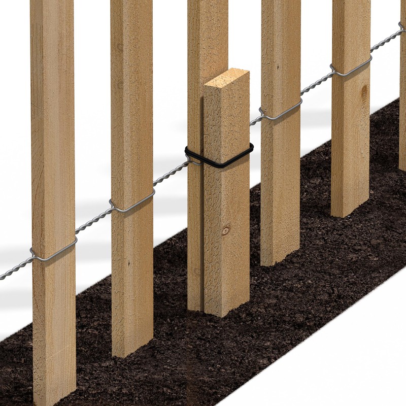 Greenes Fence Cedar Wood Garden Picket Fence 16" H x