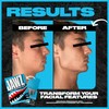 Jawz Gum Jawline Chewing Gum, 4 Pack Box, Blue Razz,