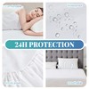 LINENOVA 100% Waterproof Mattress Protector- 1 Piece - King Single