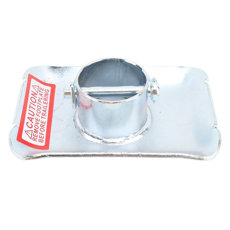 Trailer Jack Foot 5000lbs Capacity 2 Inch Diameter Tube Jack