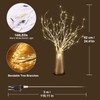 Guijiyi Set of 3 Light Tree 144 LEDs Light Branches