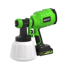 Paint Sprayer Gun for House Painting & Furniture, 21V Motor Spray Gun with 3 Nozzles, Adjustable Flow Control, Easy to Clean Tools – Ideal for Walls, Fences, Cabinets