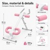 Foldable Ab Exercise Machine for Home Workouts – Adjustable Core