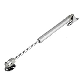 Farwind 10 Inch 80N/18lb Gas Spring Strut Lift Support Gas Shocks Brass Cover with Fixing Plate for Cabinet Door Box Lid (Pressure: 80N)