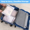 8 Pieces Mesh Laundry Bags with Zip 40x30cm Small Washing