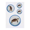 4 x 'Hawksbill Turtle ' Temporary Tattoos - Water Resistant,