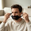 Glowvibe Chin Strap for Snoring, Adjustable Sleep Chin Support for
