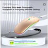 Guiheng 2 Pack Wireless Bluetooth Mouse,LED Dual Mode Rechargeable Silent