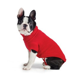 Ancol Muddy Paws Cable Knit, XXS, Red