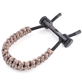 AMEYXGS Archery Bow Sling Compound Bow Wrist Sling Bow Sling Braided Cord Rope Adjustable Strap Shooting Target Outdoor Hunting Accessories (Camo)
