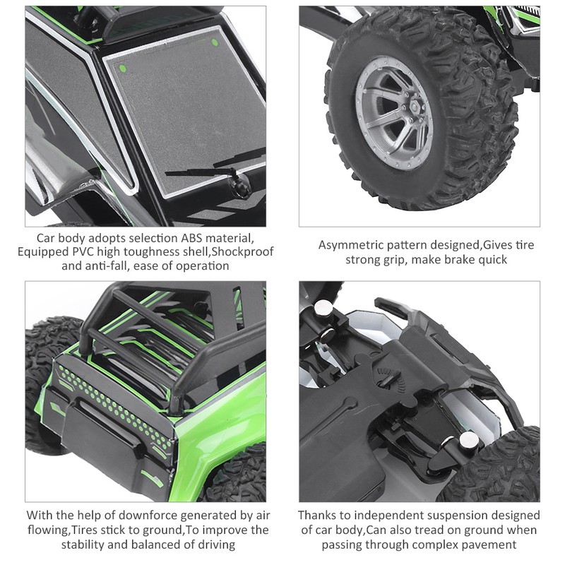 S638 1/32 2.4G HighSpeed RC Car Mini Overland 20km h