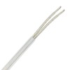 3 m Cable Transparent 2 x 0.75 mm² 2G Insulated