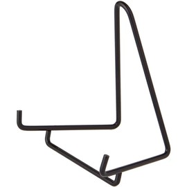 Bard's Black Wire Easel Stand, 4" H x 3.25" W x 3" D, Pack of 12