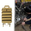 QWORK Roll-up tool bag with removable pockets, wear-resistant and waterproof