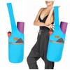 ALLEN & MATE Unisex Yoga Exercise Mat Bag with Large