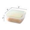 WonLiq 2 Pack-Cheese slicer Storage Containers with lids airtight Keeps
