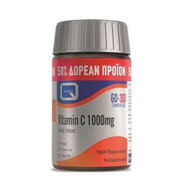 Quest Promo Vitamin C 1000 mg Timed Release 60 tabs + 30 tabs