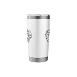 Optometry School Design For Optician - Optometry Tools Heart Stainless Steel Insulated Tumbler